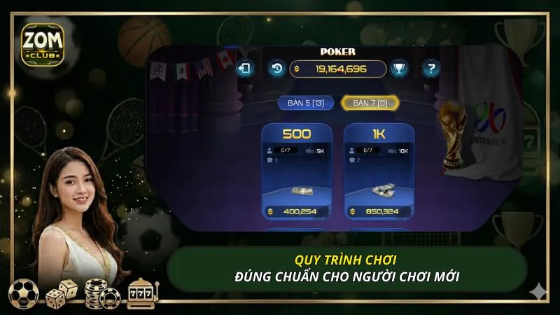 Quy trình chơi đúng chuẩn cho người chơi mới