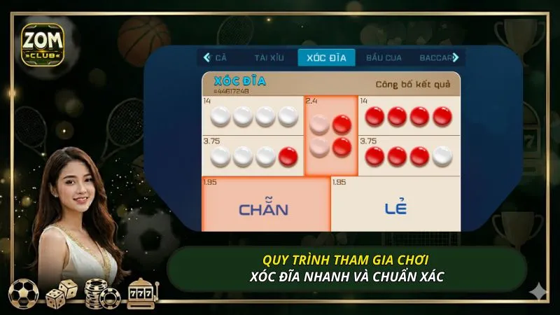 Quy trình tham gia chơi xóc đĩa nhanh và chuẩn xácQuy trình tham gia chơi xóc đĩa nhanh và chuẩn xác