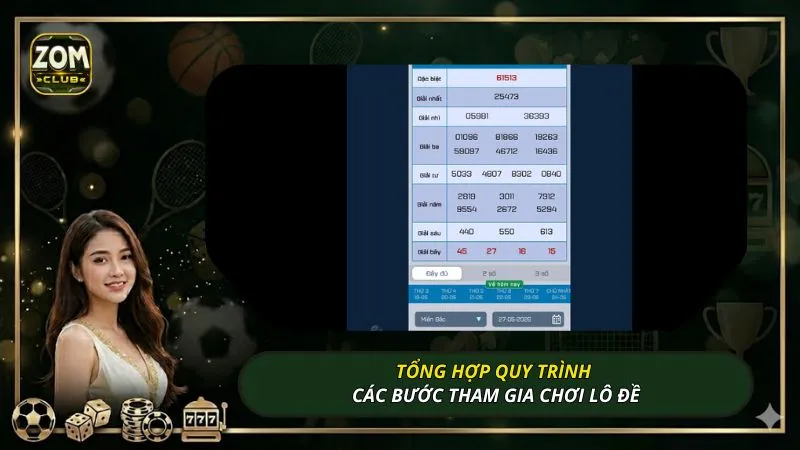 Tổng hợp quy trình các bước tham gia chơi lô đề